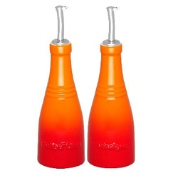 Le Creuset Essig- Und Ölset Ofenrot