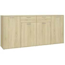 vidaXL Sideboard 160 x 75 x 36 cm Beige / Braun