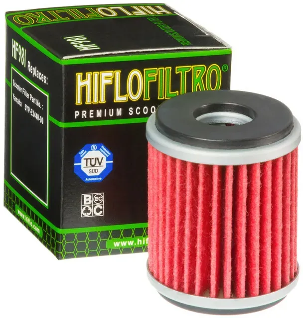 Hiflofiltro Oliefilter - HF981, 47 mm