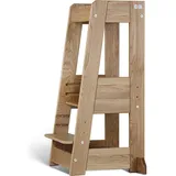 tiSsi Lernturm Felix 40 x 91 x 45 cm Eiche massiv natur beige