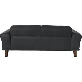 W.Schillig Couch 2,5-Sitzer schwarz