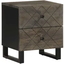 vidaXL Nachtschrank 40 x 33 x 46 cm Schwarz
