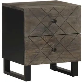 vidaXL Nachtschrank 40 x 33 x 46 cm Schwarz