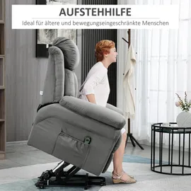 Homcom Sessel mit Aufstehhilfe,