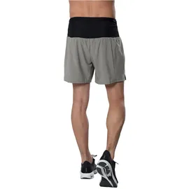 Mizuno multi pocket shorts grau schwarz herren - L