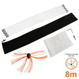 MONSTER SHOP Kaminbesen orange