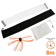 MONSTER SHOP Kaminbesen orange