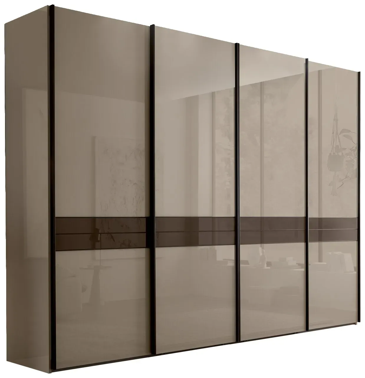 Novel Schwebetürenschrank DAKOTA - B/H/T ca. 330,00x236,00x67,00