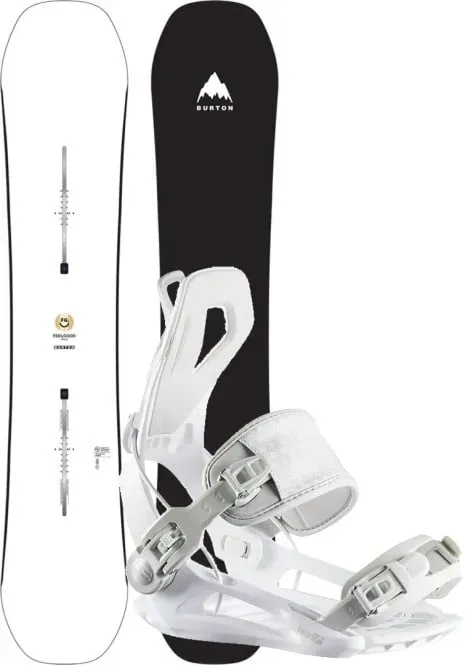 BURTON FEELGOOD 2026 white inkl. HEAD RX FAY I white - 149 | M