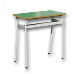 Schulbank Einsitzer Höhe 64 cm h17210