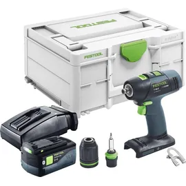 Festool T 18+3 Basic inkl. 1 x 5,0 Ah + Ladegerät + Systainer
