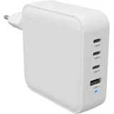 Targus Hyper HyperJuice 100W USB-C GaN Reise-Ladegerät 3C+1A - White