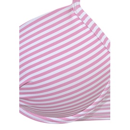 s.Oliver Bügel-Bikini rosa-weiß