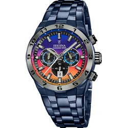 Festina Quarz Herren Special editions F20709/1 - Multi,blau - 44.5mm