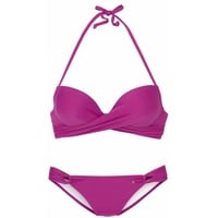 S.Oliver Push-Up-Bikini Damen fuchsia Gr.38 Cup A