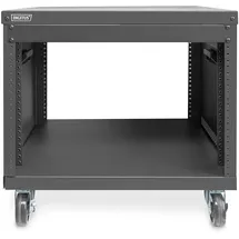 Digitus Universal 19-Zoll Equipment Rack 8HE mit Rollen schwarz