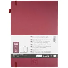 Sakura Notizbuch liniert A4 Maulbeere