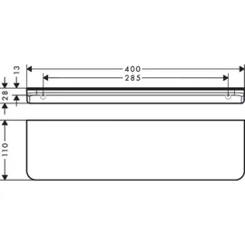 Hansgrohe Ablage 42844670