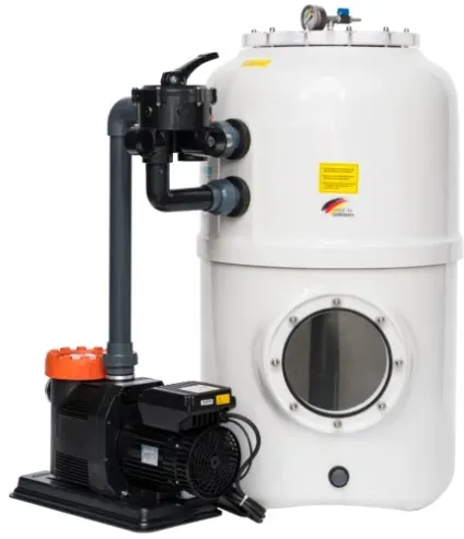 Sandfilteranlage Behncke Bühne3 750 mit Deluxe Plus 22 400 Volt Pumpe
