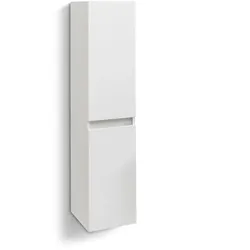 Hochschrank City Dekor Weiß