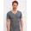 V-Shirt V-Neck elastisch Interlock-Qualität Kurzarm schnelltrocknend grau XL 56