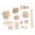 Folia Kreativbox Holz-Mix Bastelset 590 Teile