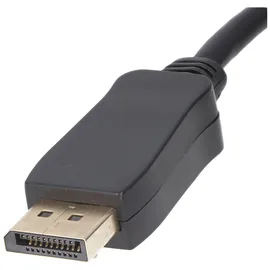 goobay DisplayPort auf HDMI Adapter 0,1 m Schwarz