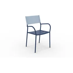 Vera Outdoorsessel stapelbar Cobalt Blau, Ice Cube