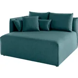 andas Ottomane »Nöre«, kurzes Lounge-Modul - zum Zusammenstellen, Breite 138 cm, Tiefe 128 cm blau