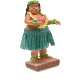 DIXIE STORE Wackelfigur Auto Lustig Hawaii Deko Auto - 11cm Wackelfigur Auto Gadget - Wackeldackel fürs Auto Deko Innen - Autos Spielzeug - Auto Innenraum Zubehör Innenraum Deko - Wahine