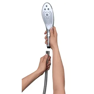 Hansgrohe Handbrause Womanizer Wave chrome wassersparend