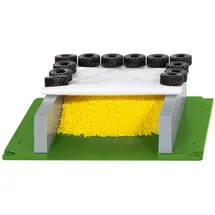 Siku Fahrsilo mit Plane und Reifen (5606)