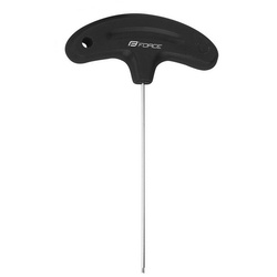 FORCE Fahrradwerkzeugset Torx-Schlüssel FORCE T25 x 100mm, schwarz
