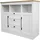 OTTO home Ismund 121 x 95 x 39 cm Weiß / Naturfarben