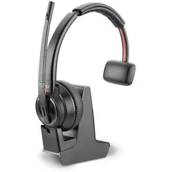 Poly Plantronics Savi 8200 Series W8210 Headset On-Ear DECT 6.0 / Bluetooth kabellos aktive Rauschunterdrückung
