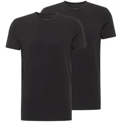 Mustang Herren T-Shirt ALLEN 2er PACK - Regular Fit Regular Fit Schwarz 4142 XXL