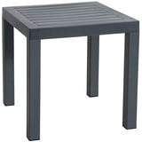 CLP Ocean Beistelltisch 45 x 45 x 45 cm dunkelgrau