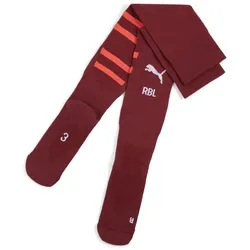 PUMA Team RB Leipzig Graphic Stutzenstrümpfe 2024/25 02 - dark jasper/active red 31-34
