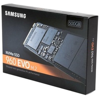 Samsung SSD-Festplatte MZ-V6E500BW SSD 960 EVO, 500GB, M.2, NVMe