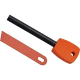 Baladéo® Feuerzeug baladéo Zündstahl Spark Ferrocerium Rod Schwarz Feuerstahl