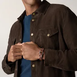 Fossil MACHINE Armband braun JF04942040 Größe Unisex