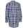 Planam Flanellhemd kariert Blau 45/46