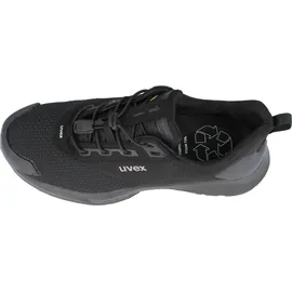 Uvex 1 x-craft pro Halbschuh Schwarz