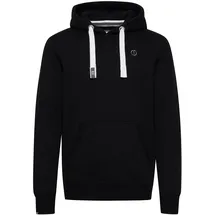 !Solid Hoodie Schwarz/Weiß S