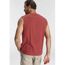 MAN'S WORLD Muscleshirt rot XL
