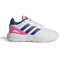 ADIDAS Kinder Freizeitschuhe Nebzed Lifestyle Lace, FTWWHT/ROYBLU/LUCPNK, 38