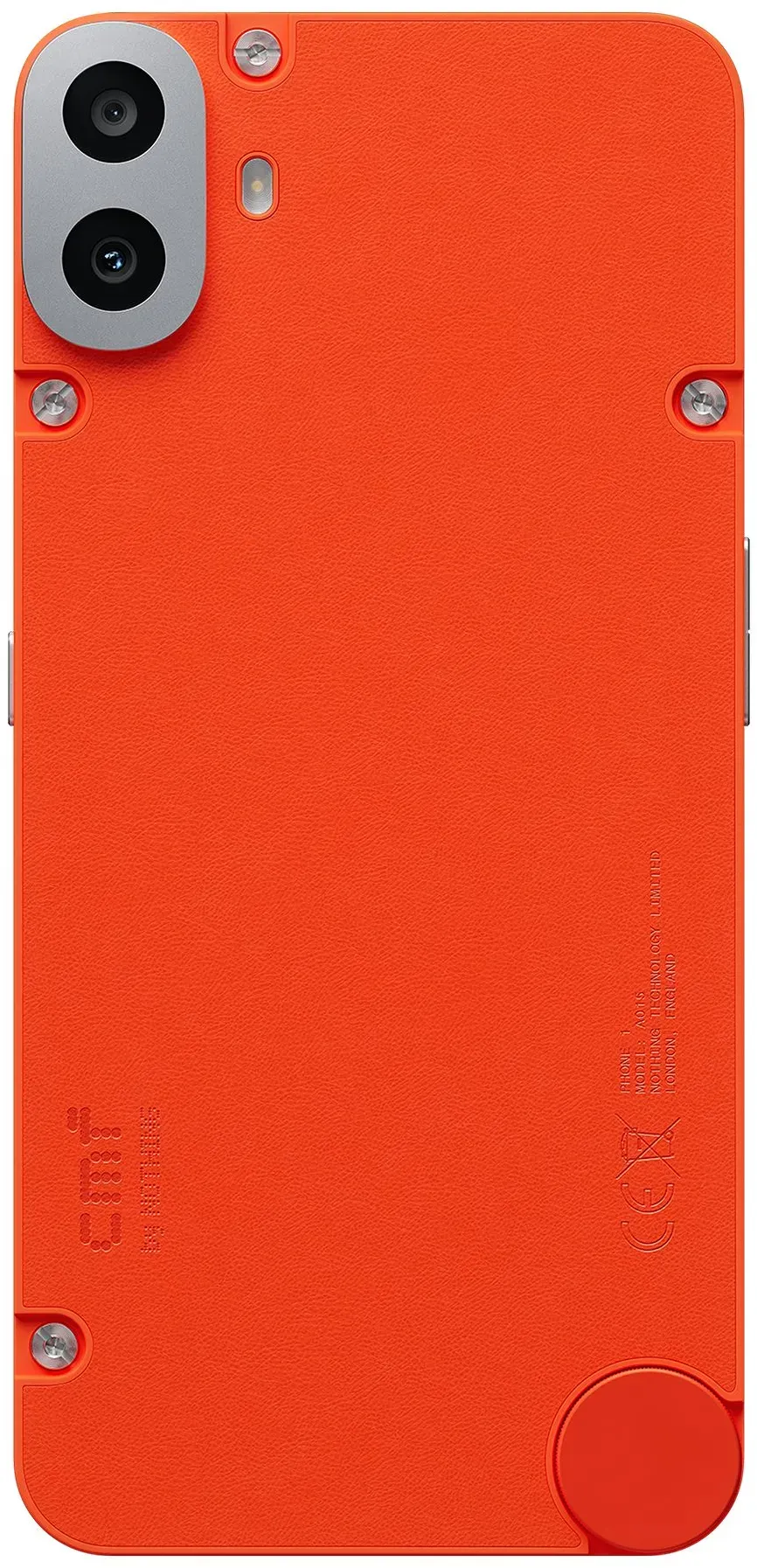 128 GB 5G Smartphone 16,9 cm (6.67 Zoll) Android 50 MP Dual Kamera Dual Sim WiFi 6  CMF Phone 1 (Orange)