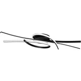 Fischer & Honsel Deckenleuchte BIBA B: 100 cm schwarz | B 100 cm