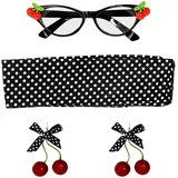 w widmann milano party fashion 50er Jahre Cherry Set Schwarz