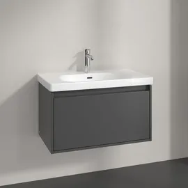 Villeroy & Boch Skyla Waschtischunterschrank 1 Auszug, 772 x 436 x 439 mm, Graphite